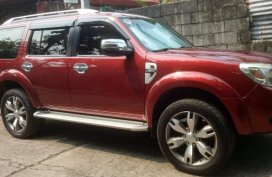 Red Ford Everest 2014 for sale in Cebu