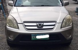 Silver Honda CR-V 2006 for sale in Bustos