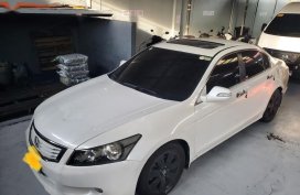 Pearl White Honda Accord 2008 for sale in Manila