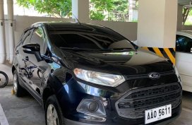 Black Ford Ecosport 2015 for sale in Paranaque City