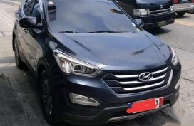 Sell Black 2015 Hyundai Santa Fe in Quezon City