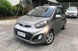 Silver Kia Picanto 2013 for sale in Parañaque