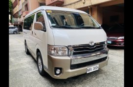 Sell White 2016 Toyota Hiace in Quezon City