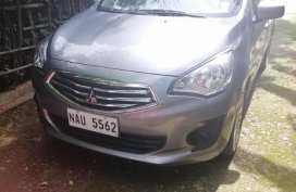 Silver Mitsubishi Mirage 2017 for sale in Angono