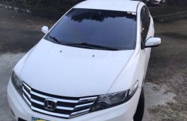 Sell White 2013 Honda City in Batangas