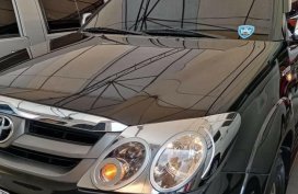 Black Toyota Fortuner 2008 for sale in Quezon City