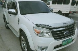 White Ford Everest 2012 for sale in Manila