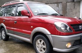 Red Mitsubishi Adventure 2013 for sale in Valenzuela