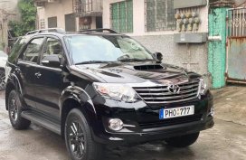 Sell Black 2016 Toyota Fortuner in Manila