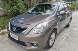 Silver Nissan Almera 2015 for sale in Las Pinas