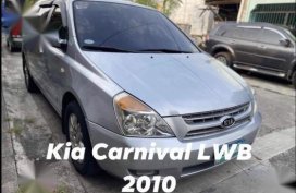 Sell Silver 2010 Kia Carnival in Las Piñas