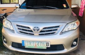 Silver Toyota Corolla Altis 2011 for sale in Batangas