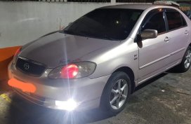 Silver Toyota Corolla Altis 2002 for sale in Manila