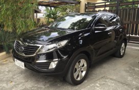 Black Kia Sportage 2012 for sale in Makati