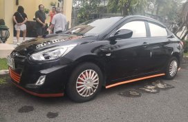Black Hyundai Accent 2016 for sale in Manila