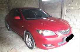Selling Red Mazda 3 2005 in Quezon City