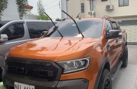 Orange Ford Ranger 2018 for sale in Manila