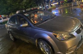Grey Kia Rio 2007 for sale in Mandaue City