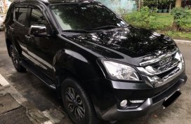 Black Isuzu Mu-X 2017 for sale in Antipolo