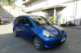 Blue Honda Jazz 2000 for sale in Manila