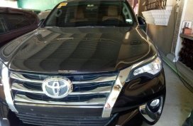 Sell Black 2017 Toyota Fortuner in Santa Rita