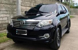 Black Toyota Fortuner 2016 for sale in Baguio