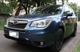 Blue Subaru Forester 2.0i-L 2014 for sale in Manila