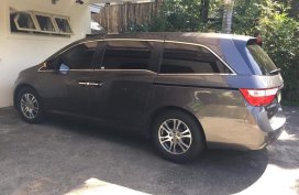 Grey Honda Odyssey 2013 for sale in Muntinlupa City