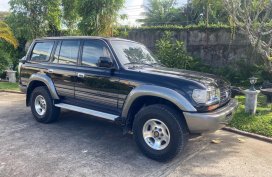 Blue Toyota Land Cruiser 1998 for sale in Bacolod