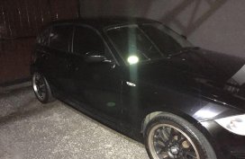 Black BMW 118I 2007 for sale in Quezon