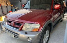 Red Mitsubishi Montero 2003 for sale in Parañaque