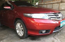 Red Honda City 2012 for sale in Bangar