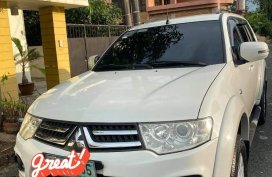 Selling White Mitsubishi Montero 2014 in Las Piñas