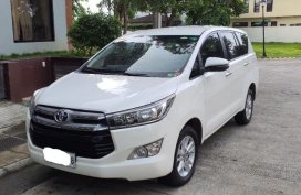 White Toyota Innova 2018 for sale in Bacoor