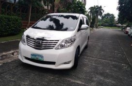 Sell Pearl White 2011 Toyota Alphard in Manila