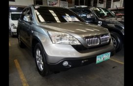 Silver Honda Cr-V 2008 at 96000 km for sale in Manila