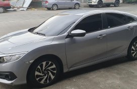 Selling Silver Honda Civic 2017 in Quezon City