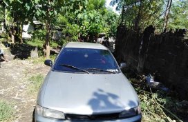 Silver Mitsubishi Lancer 2004 for sale in Quirino 