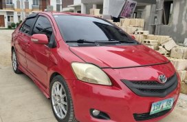Red Toyota Vios 2008 for sale in Cebu