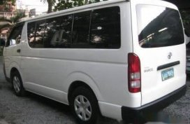 Sell White 2010 Toyota Hiace Van in Manila