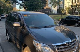 Sell Grayblack Toyota Innova 2015 in Muntinlupa City