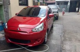 Selling Red Mitsubishi Mirage 2015 in Quezon