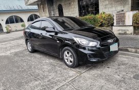 Black Hyundai Accent 2013 for sale in Manila