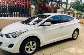 White Hyundai Elantra 2013 for sale in Antipolo