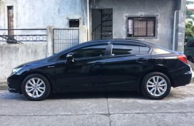Sell Black Honda Civic 2012 in Legazpi 