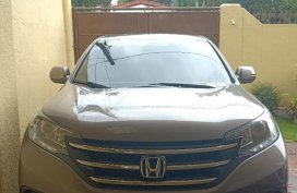 Silver Honda Cr-V 2013 for sale in Las Piñas