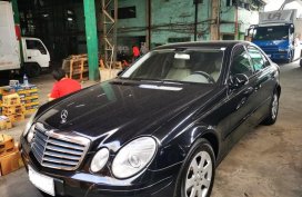 Black Mercedes-Benz E-Class 2007 for sale in Rizal