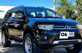 Black Mitsubishi Montero 2014 for sale in Quezon City