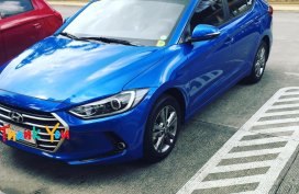 Selling Blue Hyundai Elantra 2016 in Manila