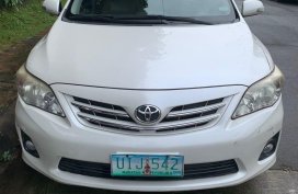 White 2013 Toyota Corolla Altis for sale in Manila